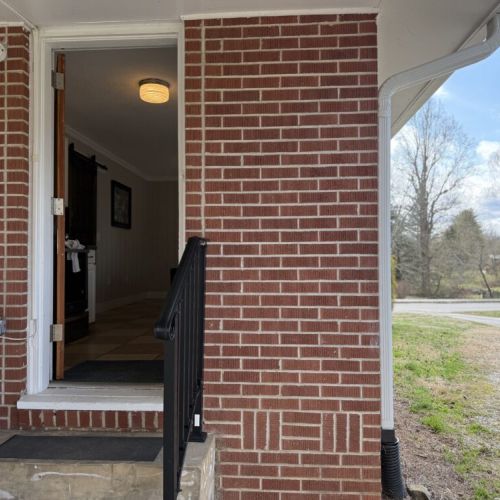 Back entrance into kitchen.
