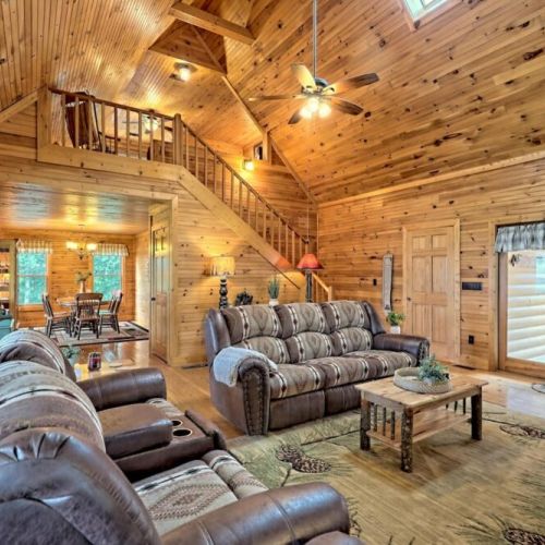 Now this is cabin life! Come visit!