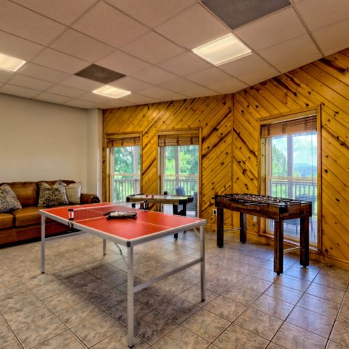 Ping pong, foosball & air hockey!