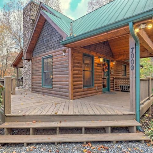 Deck view of the porch