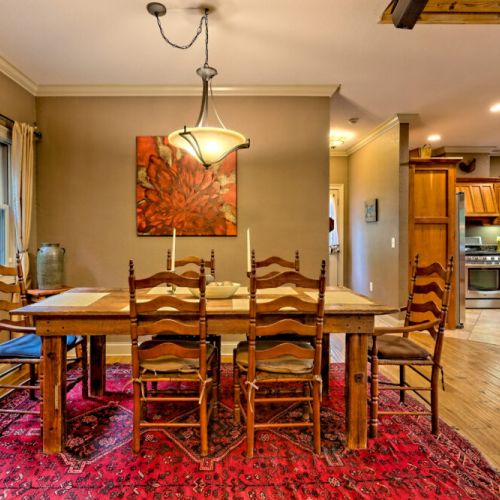 Dining area.