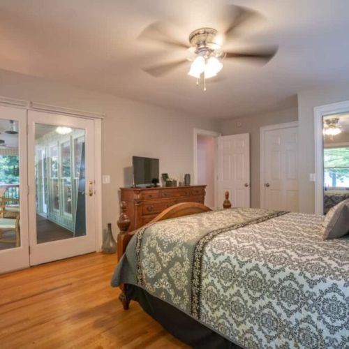 Guest bedroom on main floor