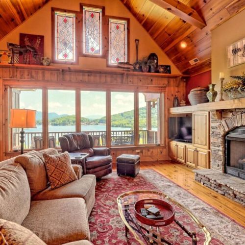 What a comfy spot to do some reading or recline for a nap in the recliner!