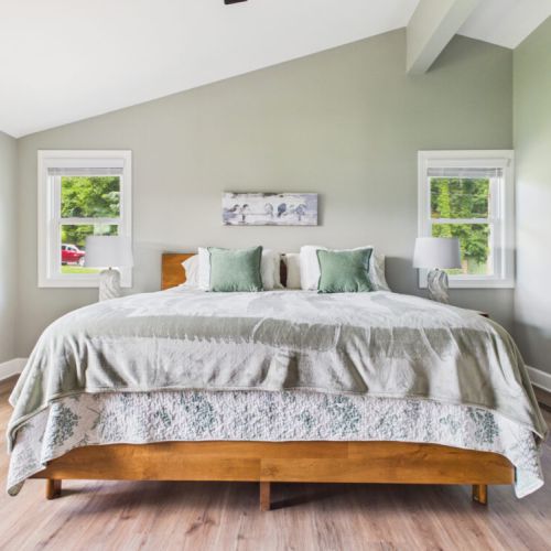 Master Bedroom with King bed