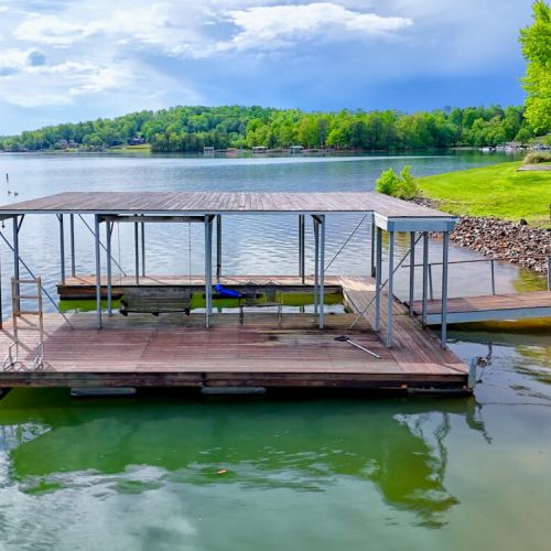 Private dock.