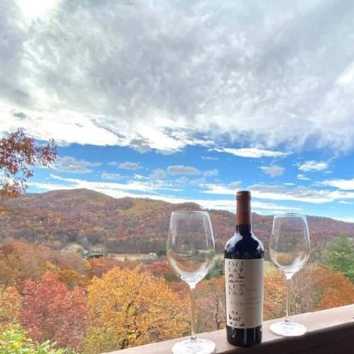 Fall View from front deck while having your wine.
