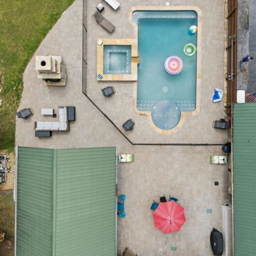 Area of Pool area.
