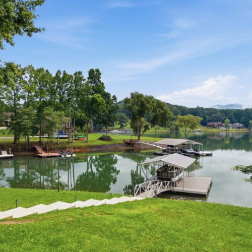 Walkway to private dock