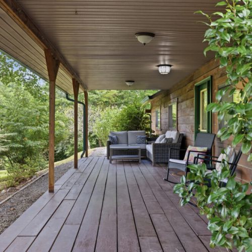 Front porch.
