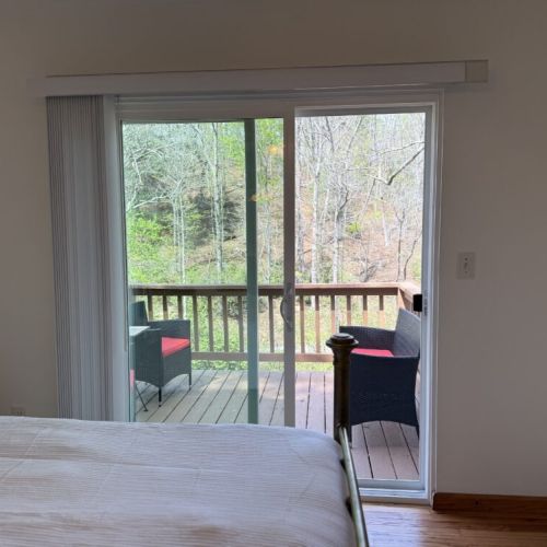 Master suite private balcony.