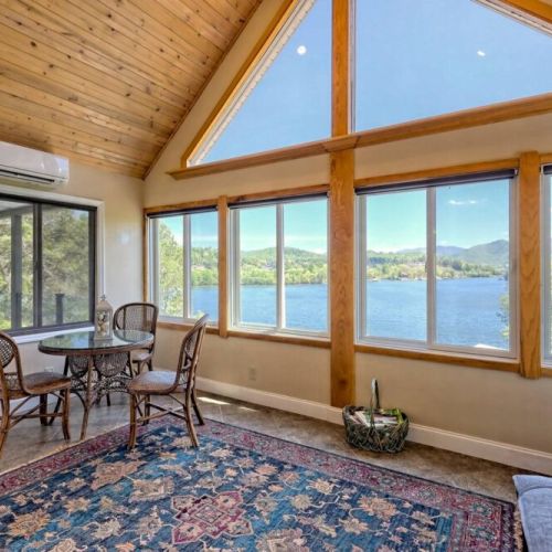 Sunroom on main level