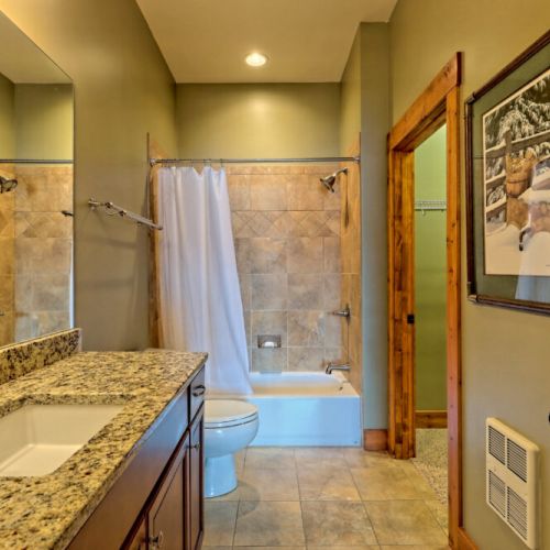 Private bath for bedroom #5
