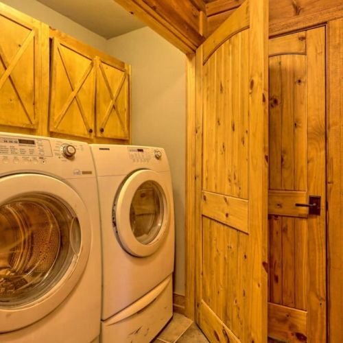 Laundry room on main floor