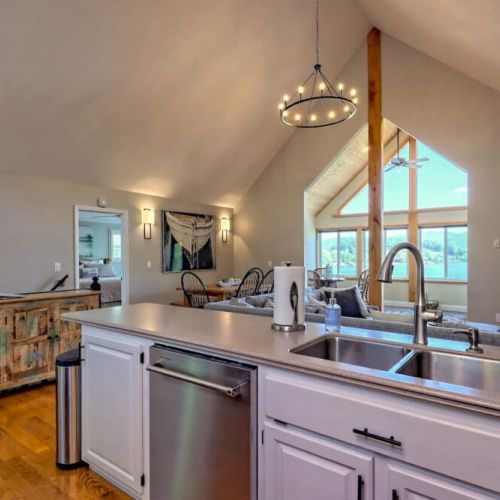 Kitchen on main level