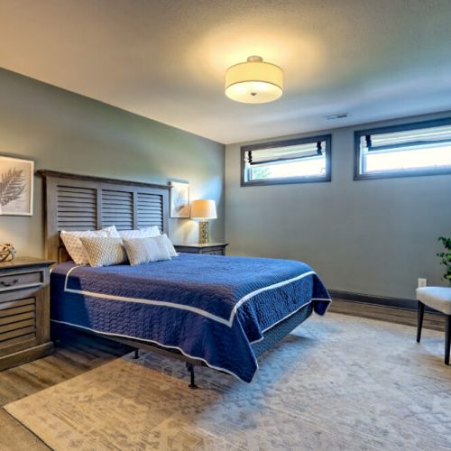 Upstairs Q bedroom.