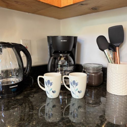 Regular drip coffee maker.