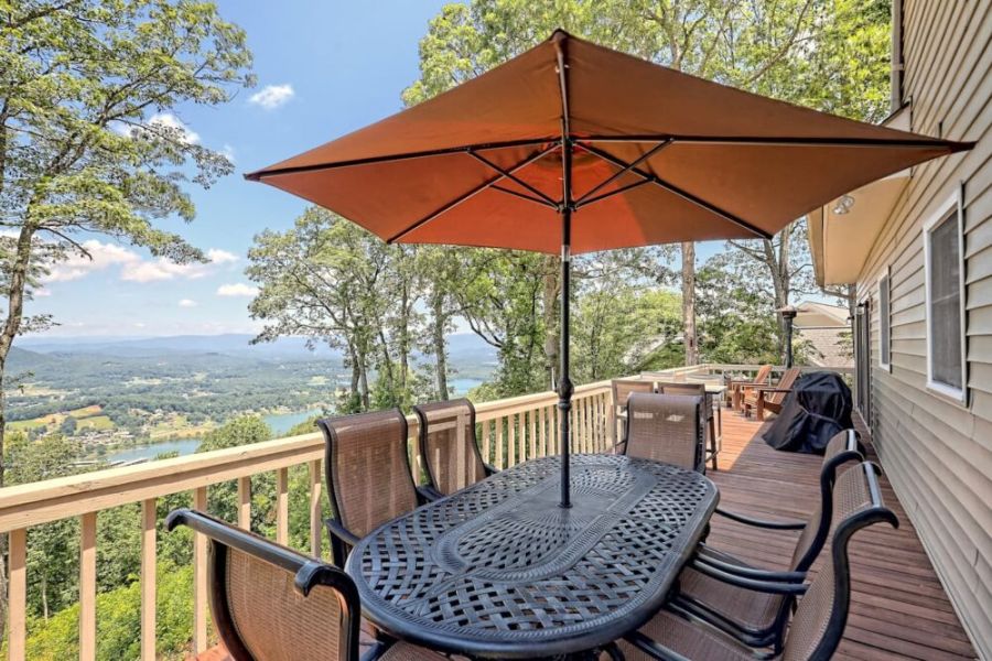View of deck