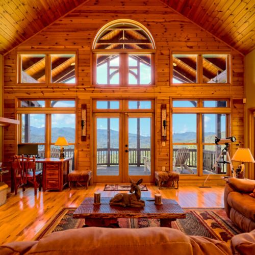 View from living room