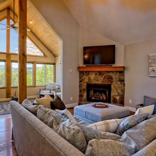 Living area on main level