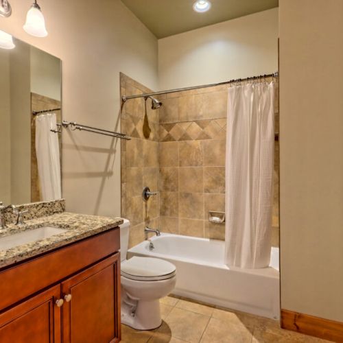 Private bath for bedroom #4