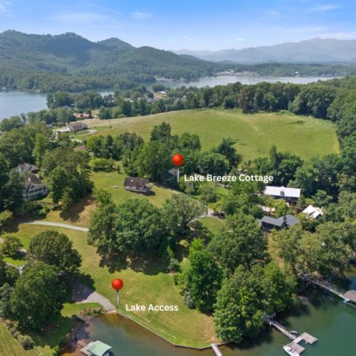 Home & lake access pins. Just a short walk to the water.