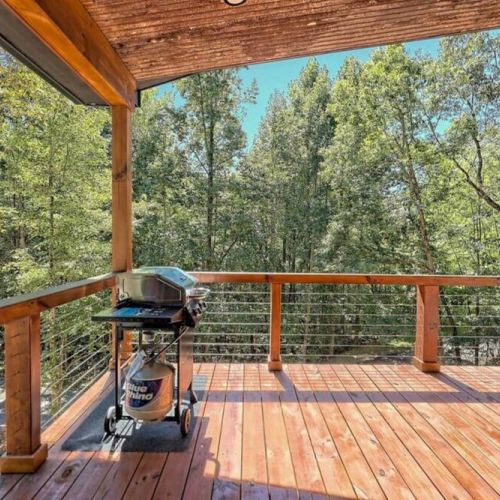 Back deck & grill
