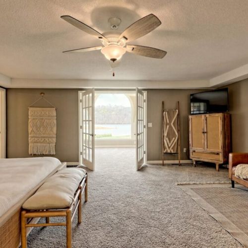 Another view of the master bedroom