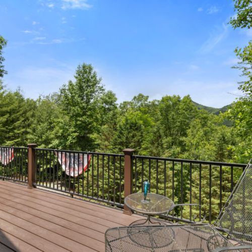 View from deck.