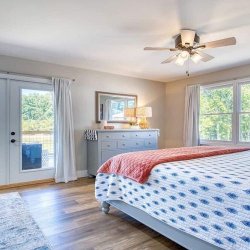 Master Bedroom is bright, light and very spacious!