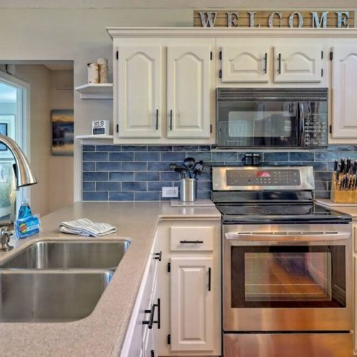 Kitchen on main level
