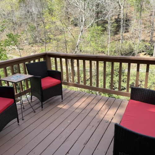 Master suite private balcony.