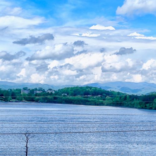 Beautiful view of Lake Chatuge