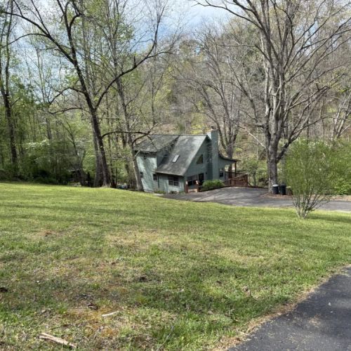 Front of home and yard.