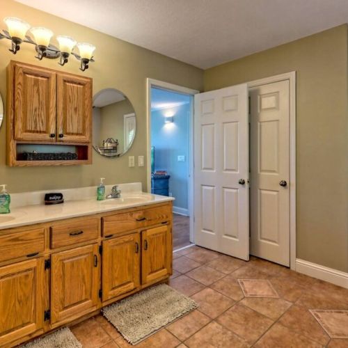 Master Bath on main level