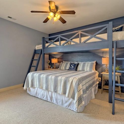terrace level bunkroom