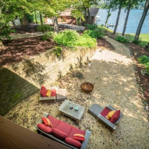 View  of firepit