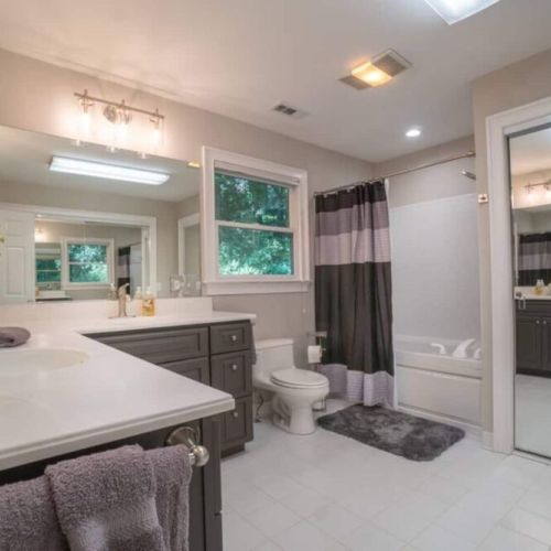 Master bathroom